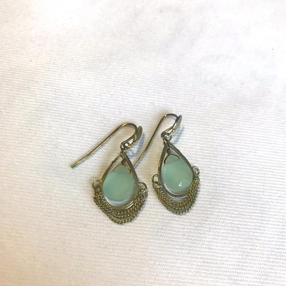 Kendra Scott earrings in chalcedony
